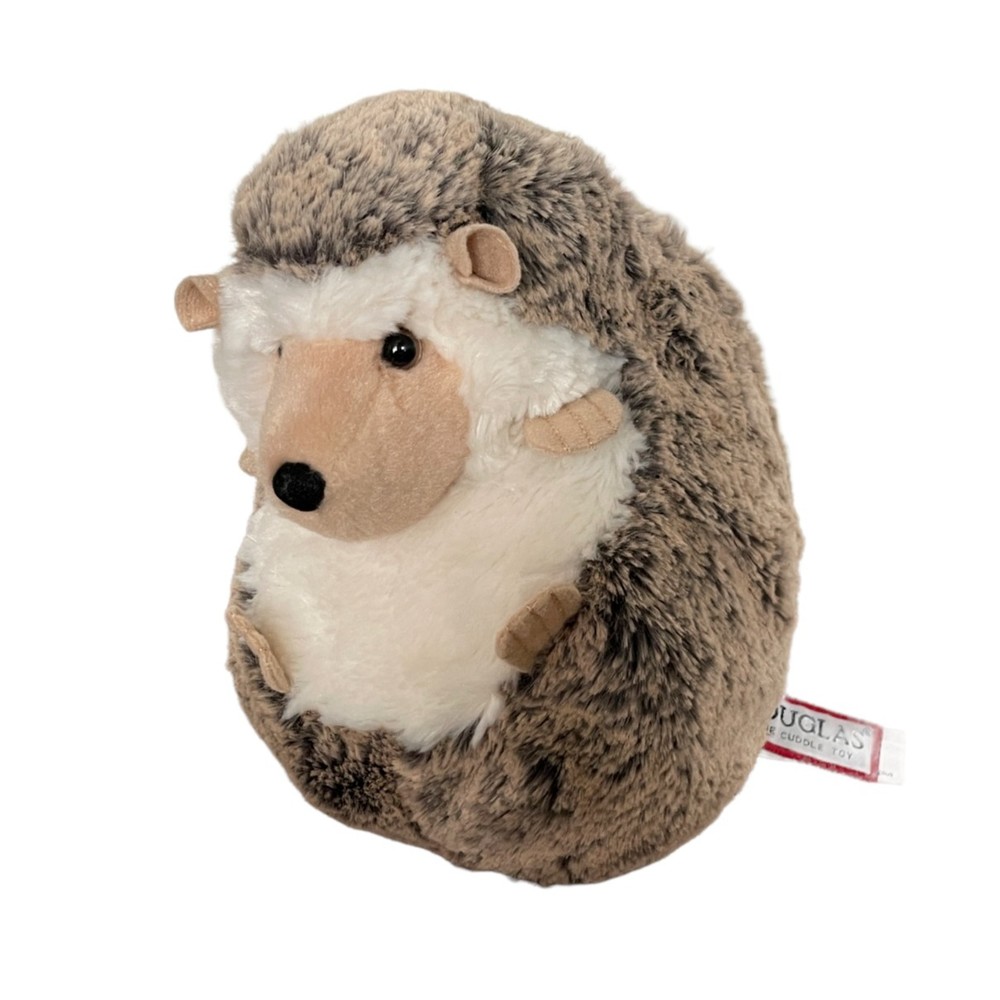 Plush Hedgehog 7 Inch Douglas Toys Brown Tan White #3486